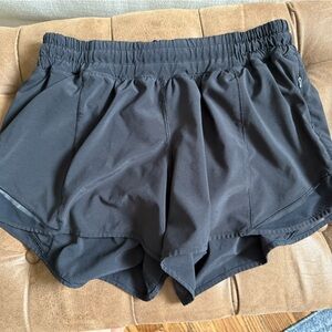 lululemon athletica Black Women's Athletic Shorts - Hotty hot shorts